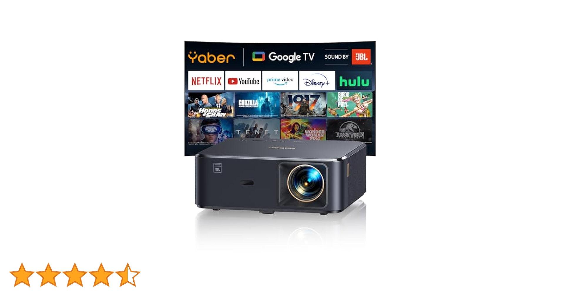 Amazon.co.jp: 【JBLスピーカー＆Google TV搭載】Yaber K2s